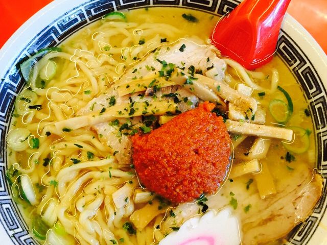 見た目シンプルですが味は最高でした。_龍上海 本店