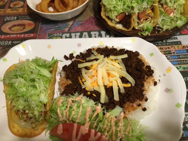 タコスとタコライスのセット_チャーリー多幸寿 アベニュー店