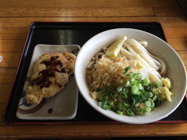 ぶっかけうどん_セルフうどん とんぼ