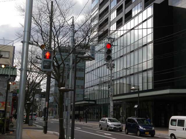 車を降りて1枚_けやき通り