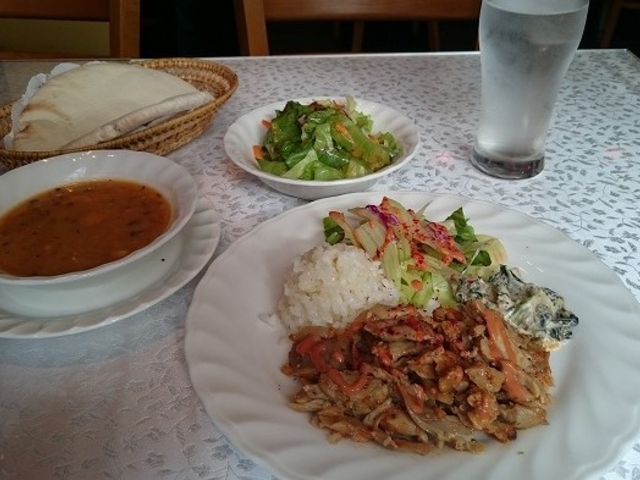 ケバブセット_トルコ料理サライ 渋谷店