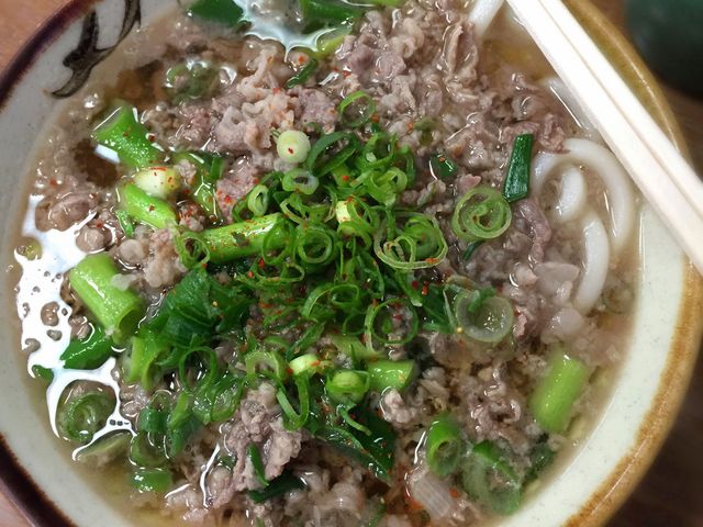 肉うどん_千とせ