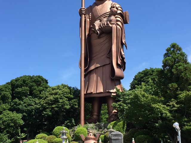 子安弘法大師像_弘法山