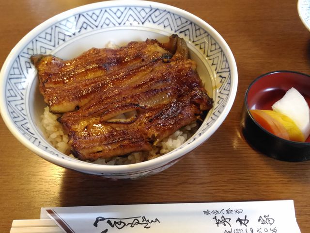 脂ののったうな丼!_茅木家