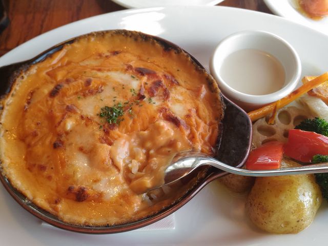 ランチのドリア。美味しかったです。_レッドロブスター 江ノ島店