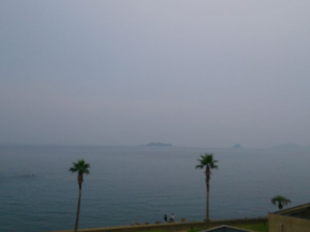 ホテルの部屋から撮影_野母崎海の健康村