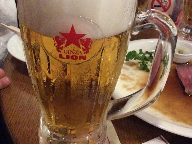 ウマウマビール!_ビヤレストラン ライオン 銀座七丁目店
