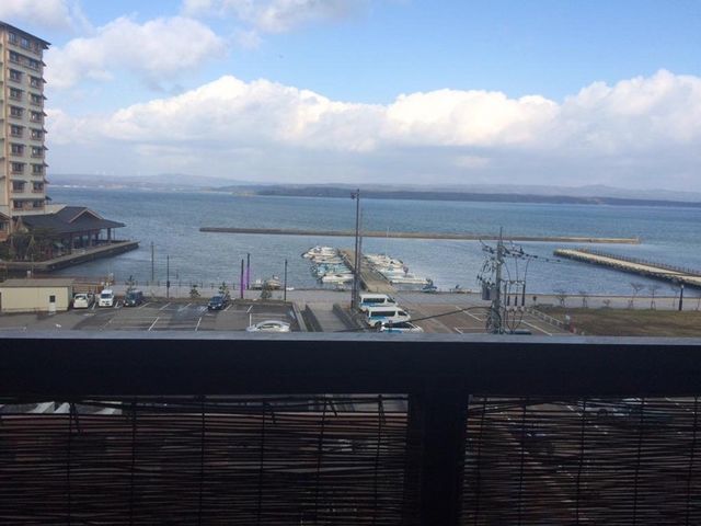晴れた日には海が綺麗に見えますよー!_能州いろは