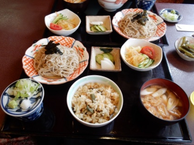 そば神定食_手打ち蕎麦 そば神