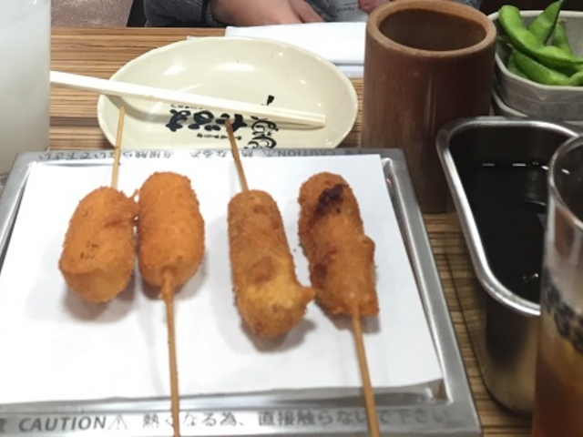 おいしい串カツです!_だるま 心斎橋店