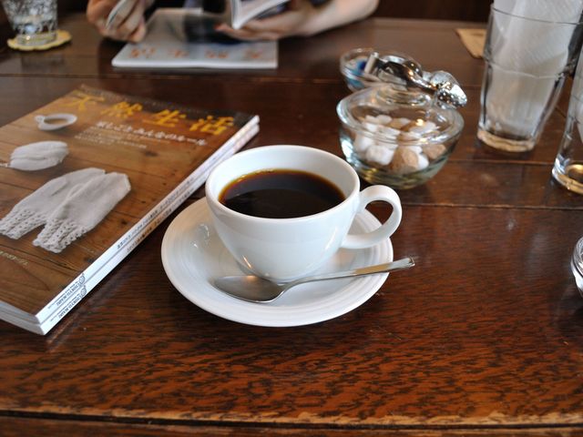 シルクツリーブレンド。
しっかりドリップされていて美味しい!_シルクツリーカフェ