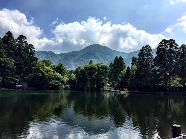 湯布院〜金鱗湖_金鱗湖