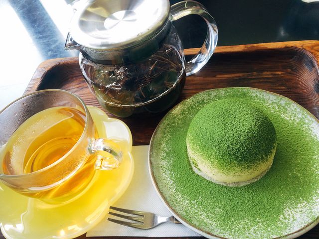 抹茶ティラミス、ほうじ茶セット
1.026円税込_山本園
