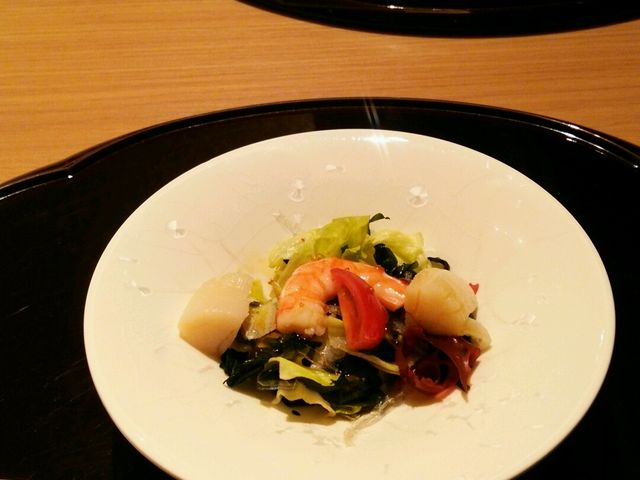 海鮮サラダ_文珠荘