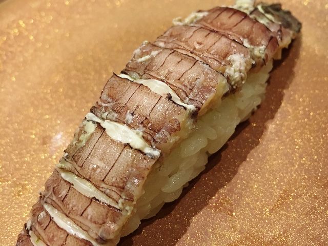 旬のシャコ、最高でした!_回転寿司 ぱさーる