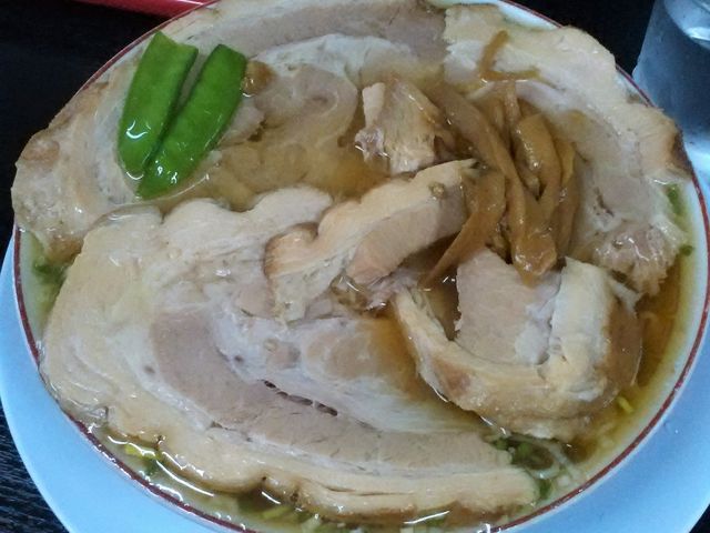 やわらか肉そば_みずさわ屋