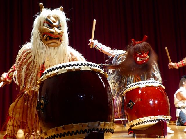 ナマハゲふれあい太鼓ライブ_男鹿温泉交流会館五風