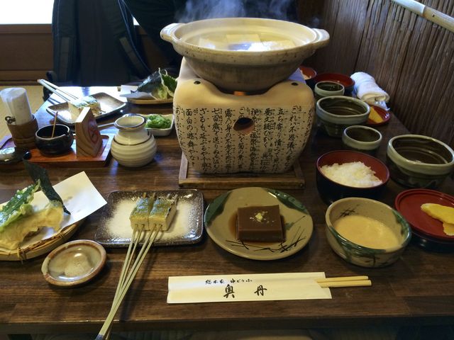 湯豆腐コース料理_奥丹南禅寺