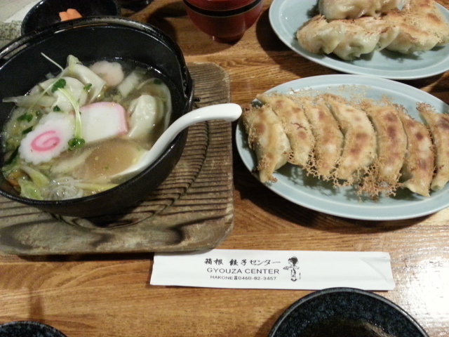 餃子は羽根つきで、7個です_餃子センター