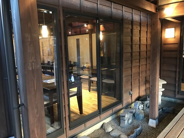 外の廊下から見た景色(花和楽 楽膳)_小川温泉 花和楽の湯 楽膳