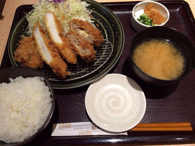 色々な種類のカツが食べられました!_とんかつ和幸 アリオ札幌店