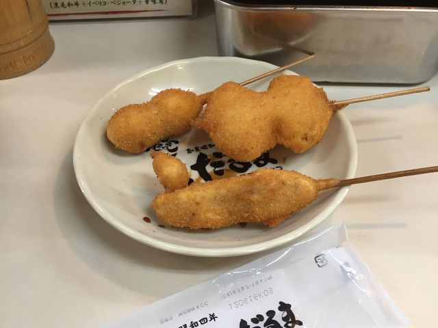 美味しい。_だるま 道頓堀店