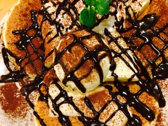 パンケーキ_cafe day