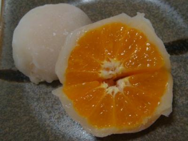 まるごとみかん大福_五十鈴茶屋 五十鈴川店