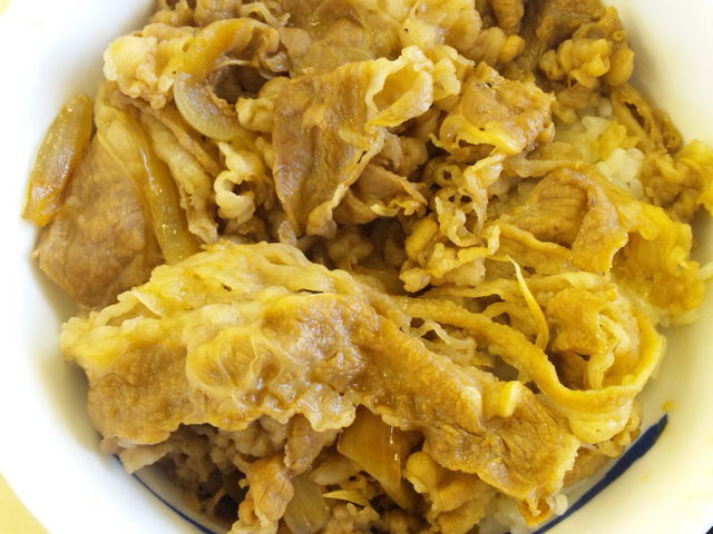 牛めし・290円_松屋 清水南店