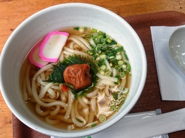 梅うどん_ふるさとセンター大塔