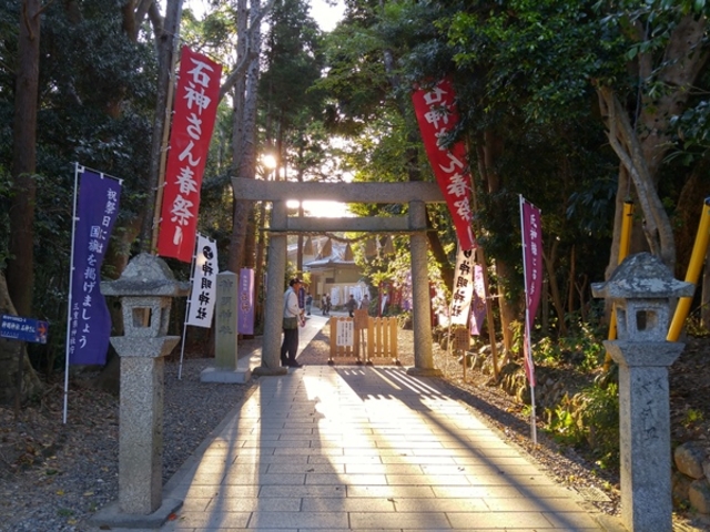 神明神社参道入口_神明神社(石神さん)