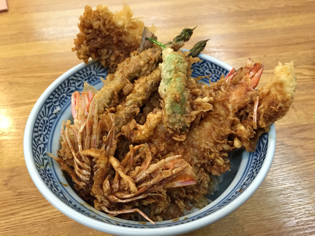 天丼が美味しかったです。_葵丸進