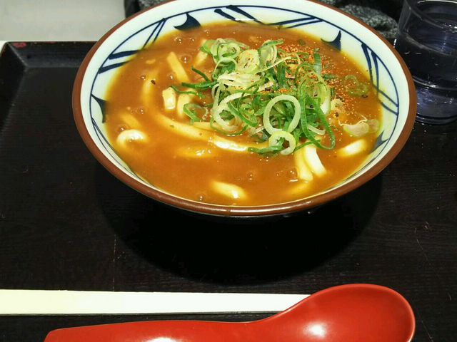カレーうどん_丸亀製麺 ぶっかけうどん
