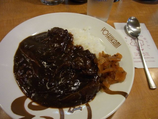 ハヤシライスが美味しかったです。_ヨシカミ 浅草店
