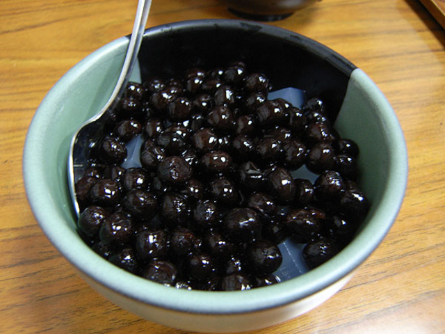 豆かんが美味しかったです。_梅むら