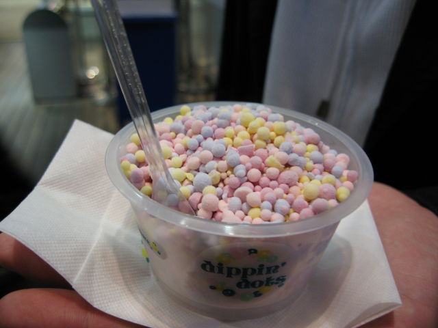滑らかで美味しかったです。_ディッピンドッツアイスクリーム デックス東京ビーチ店
