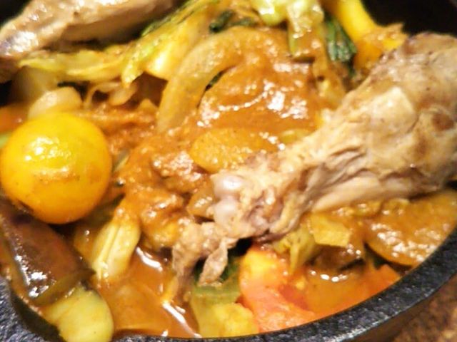 キャンプカレー屋さんのイチオシカレー。12種類の野菜が入ったカレーです。_野菜を食べるカレー camp MARKIS静岡店