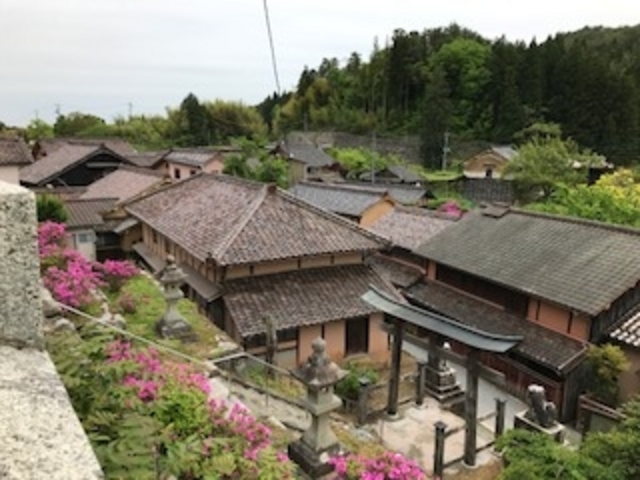 村神社内から_吹屋ふるさと村
