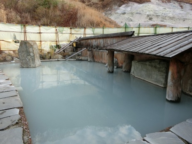 大露天風呂_奥山旅館