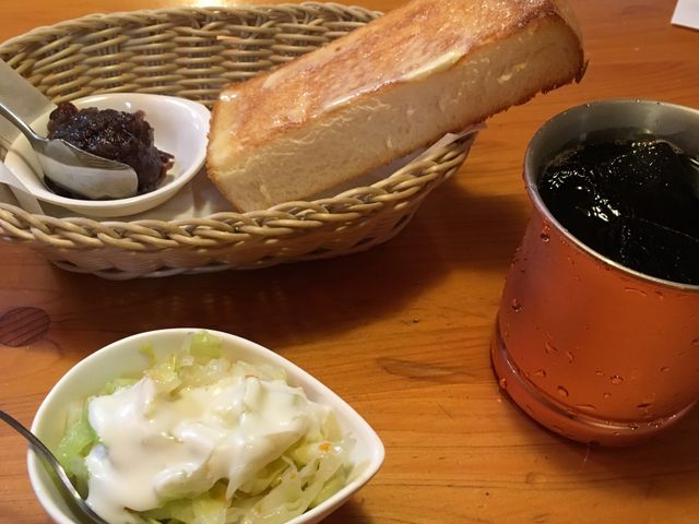 金のアイスコーヒー
C morning
自家製コールスローサラダ_コメダ珈琲橋本店