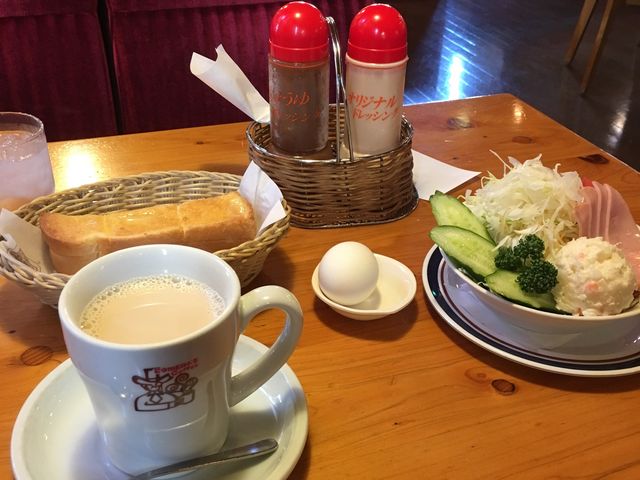 お決まりcourse
たっぷりミルクコーヒー(ホット)
A morning
ハムサラダ_コメダ珈琲橋本店