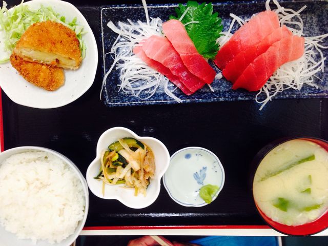 上マグロ刺身定食_デリカフーズ ハマモト