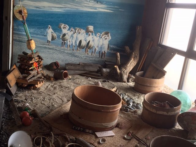 資料館内A_海女小屋体験施設 さとうみ庵