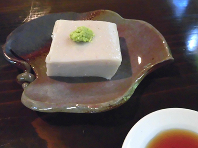 そば豆腐_四季の里 蕎麦 季里