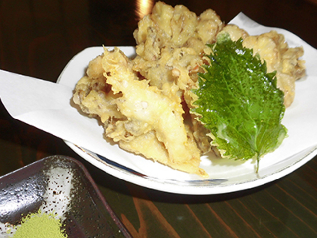 まいたけの天ぷら_四季の里 蕎麦 季里