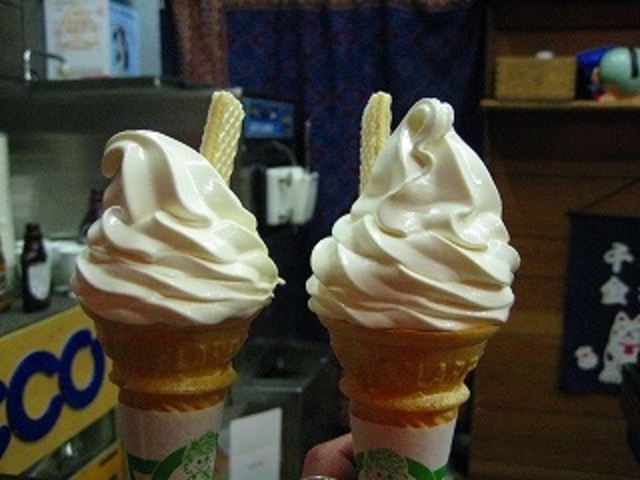濃厚ソフトクリーム_豆源