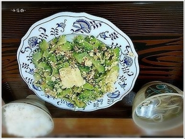 ゴーヤちゃんぷる定食_やんばる食堂