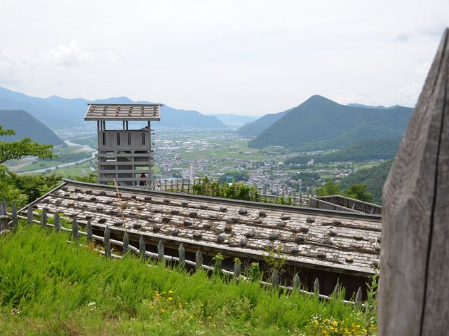 物見櫓(景色がきれい〜)_城山史跡公園