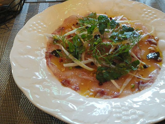 お魚もこだわって仕入られていて本当に美味しい!
_オステリーナダジッジ