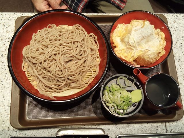 カツ丼セット_名代富士そば 王子店